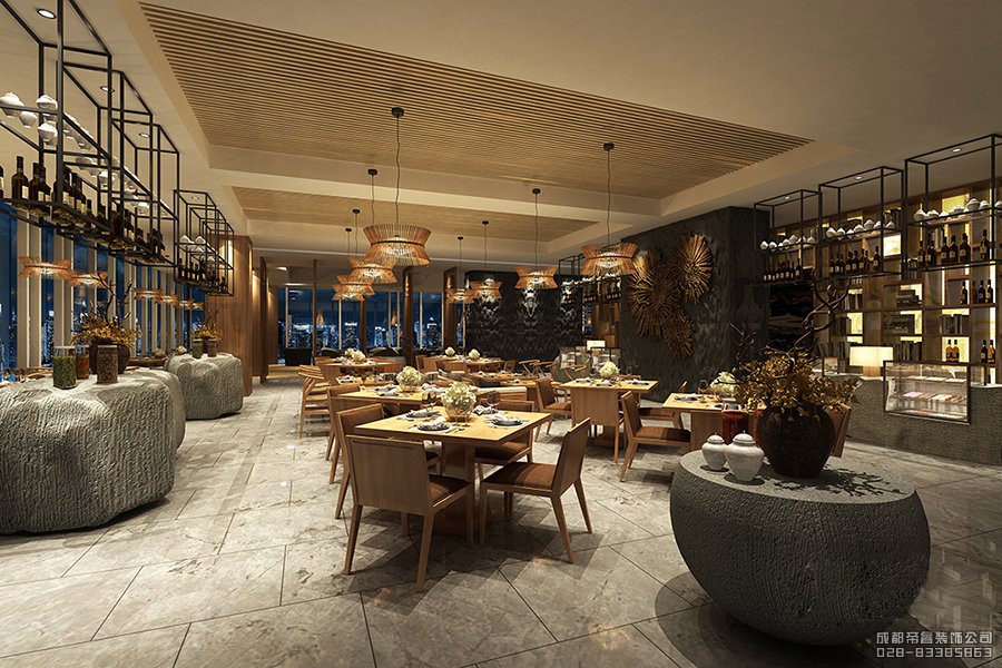 高檔酒店自助餐臺設(shè)計(jì)圖片