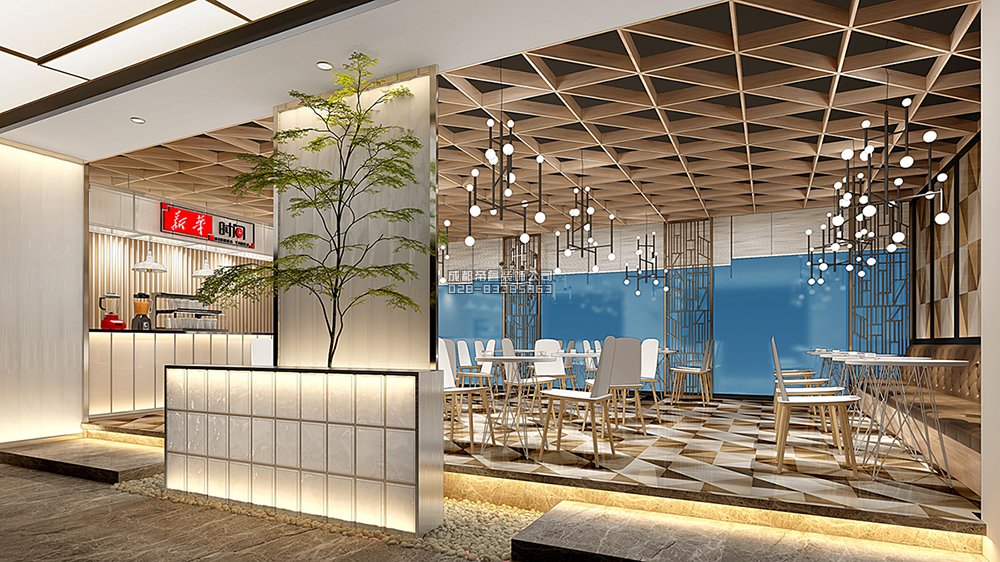 日式風格咖啡廳裝修效果圖