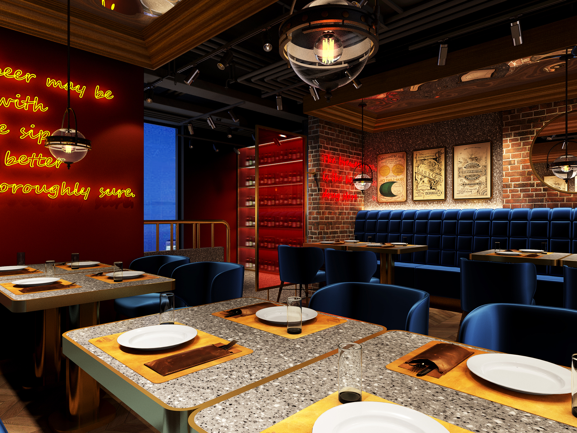 音樂(lè)餐吧裝修設(shè)計(jì)效果圖